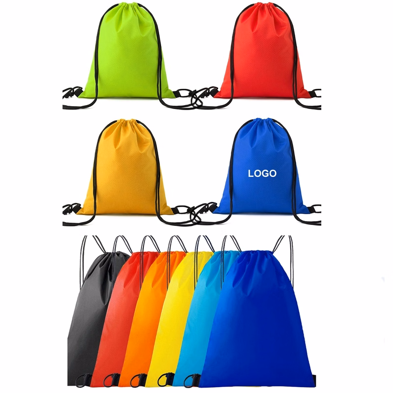 Drawstring Backpack Bags For Party Gym Sports Shopping