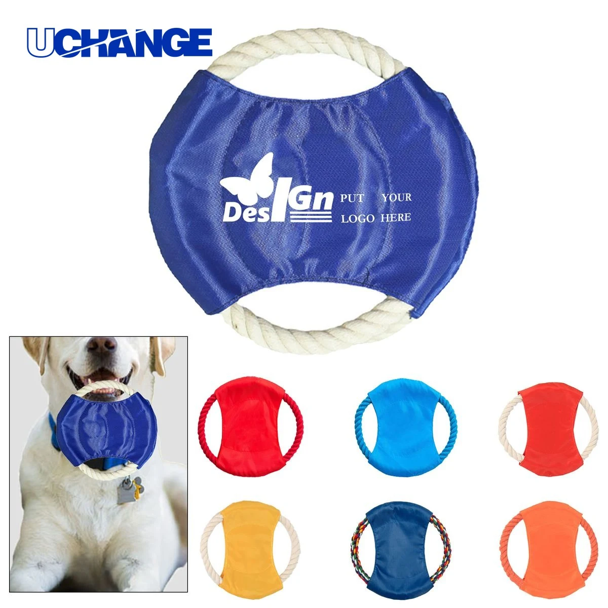 Pet Rope Flying Disc Toy 1