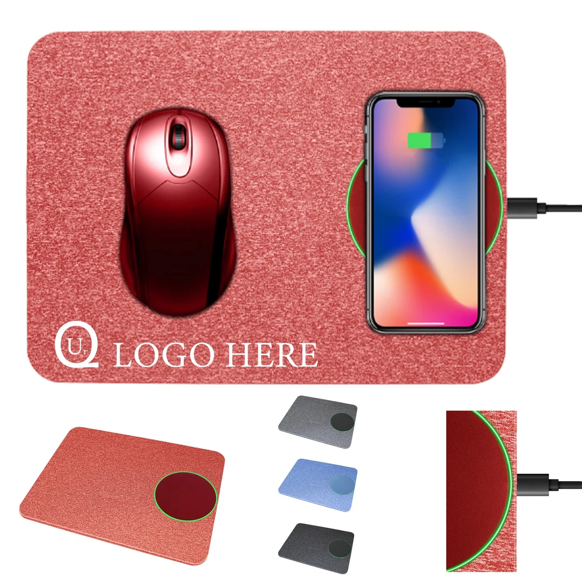 Wireless Charging Lightweight Mouse Pad 1