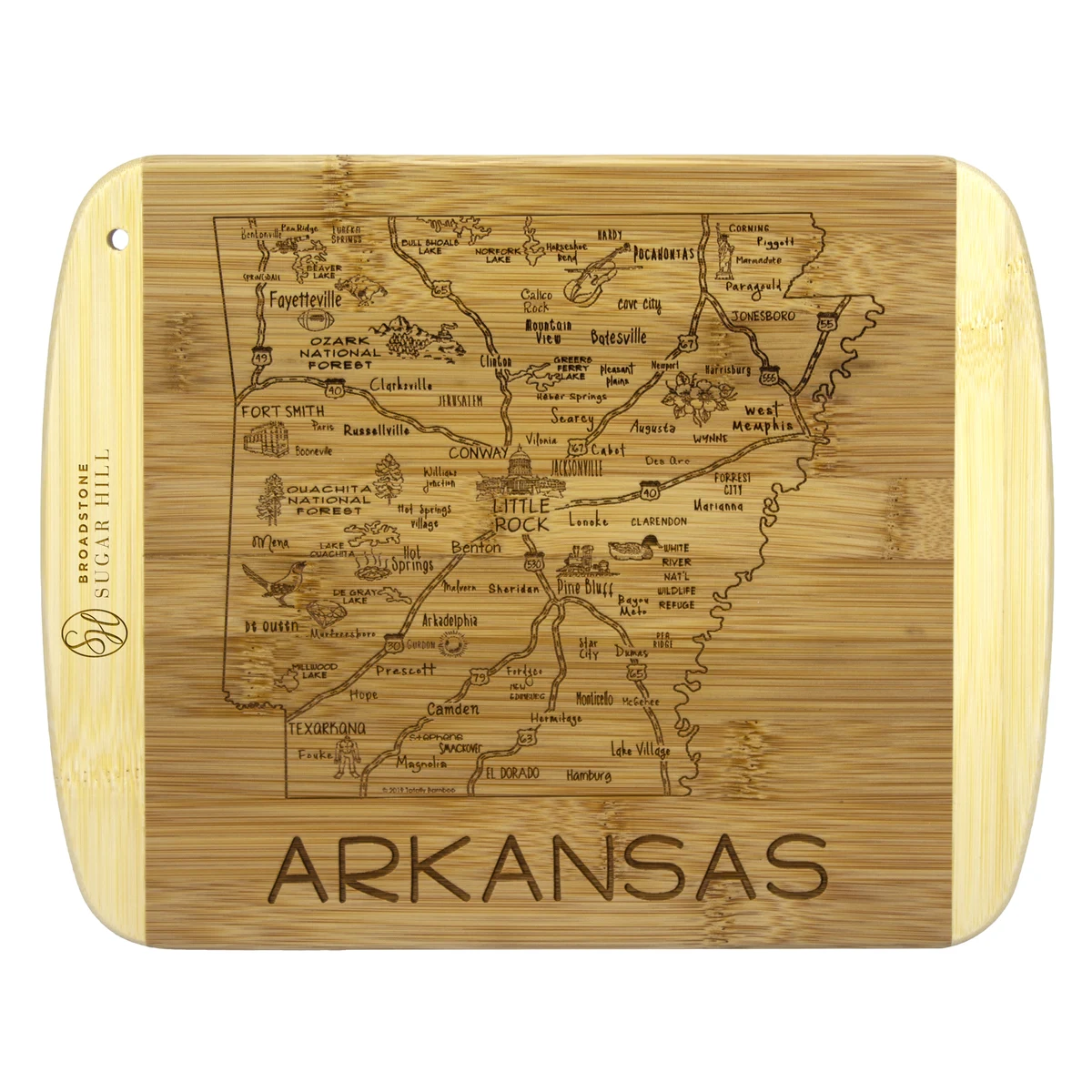 A Slice of Life Arkansas Serving & Cutting Board 1