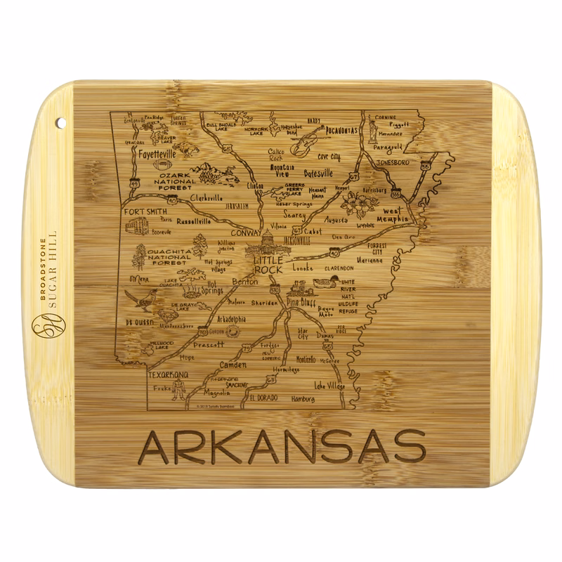 A Slice of Life Arkansas Serving & Cutting Board