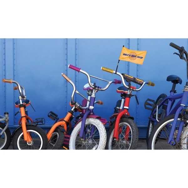 Screen Sublimation Handlebar Flag - wPoly 6" x 9" 1