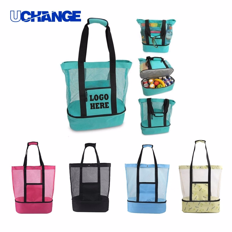 2-in-1 Beach Cooler Tote Bag