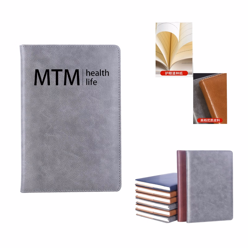 A5 120 Sheets PU Leather Notebooks