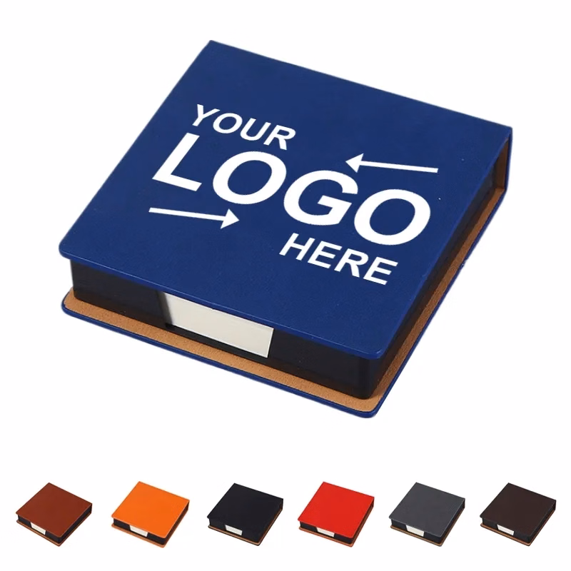 Sticky Note Pad With Pu Cover