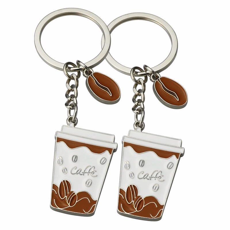 coffee cup keychain