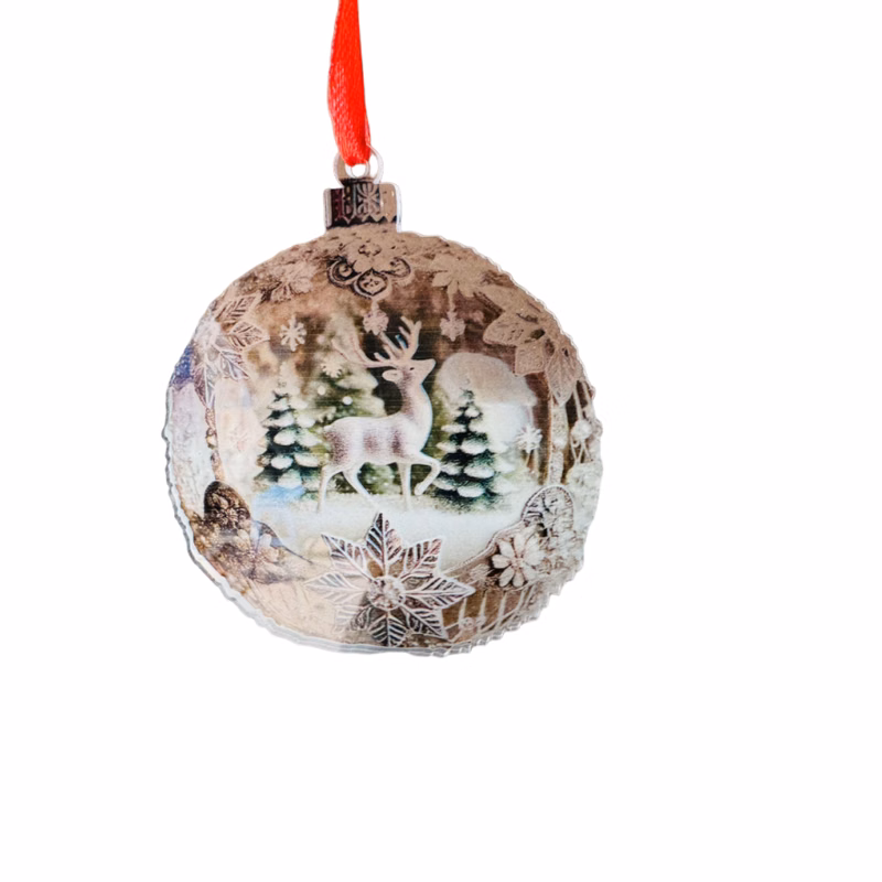 Transparent Acrylic Ornament