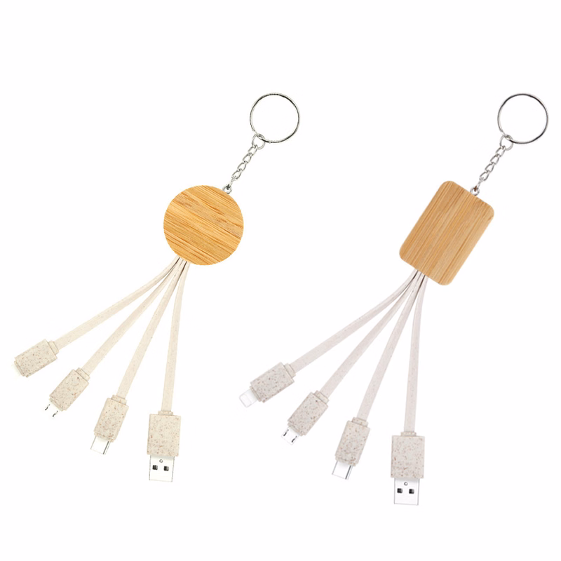 Eco-Friendly Material 3 in 1 USB Charging Cables