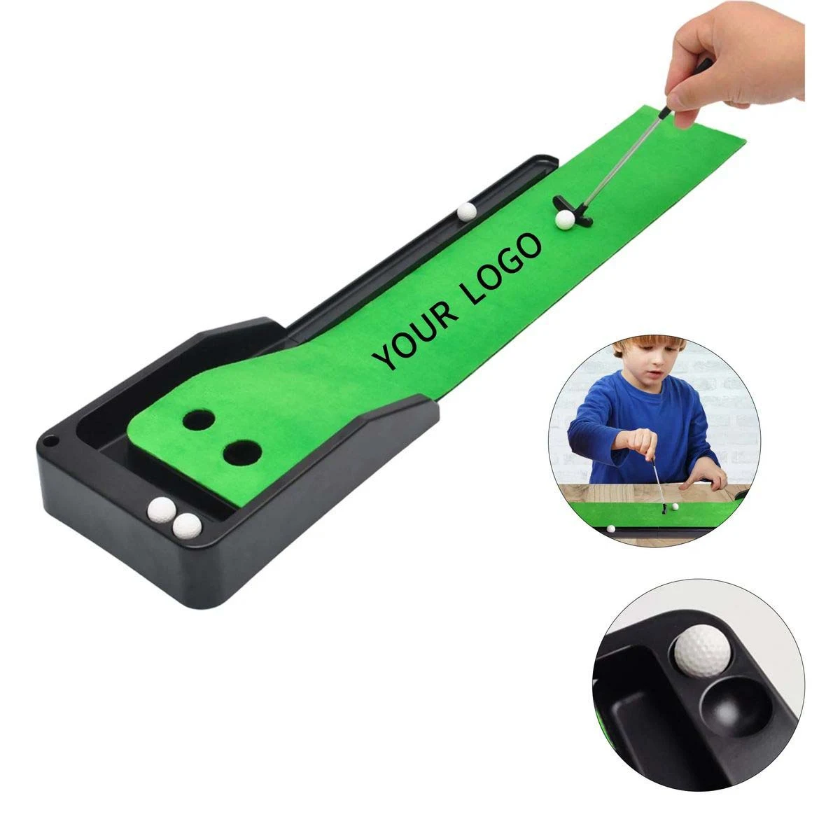 Compact Golf Putting Mat for Office Use 1