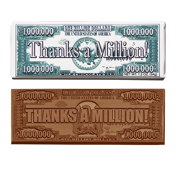 Thanks a Million Wrapper Bar 1