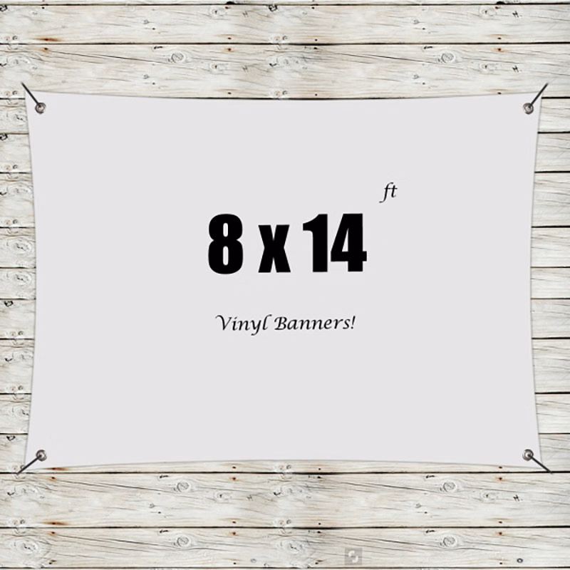 Custom 8' x 14' Vinyl Banners