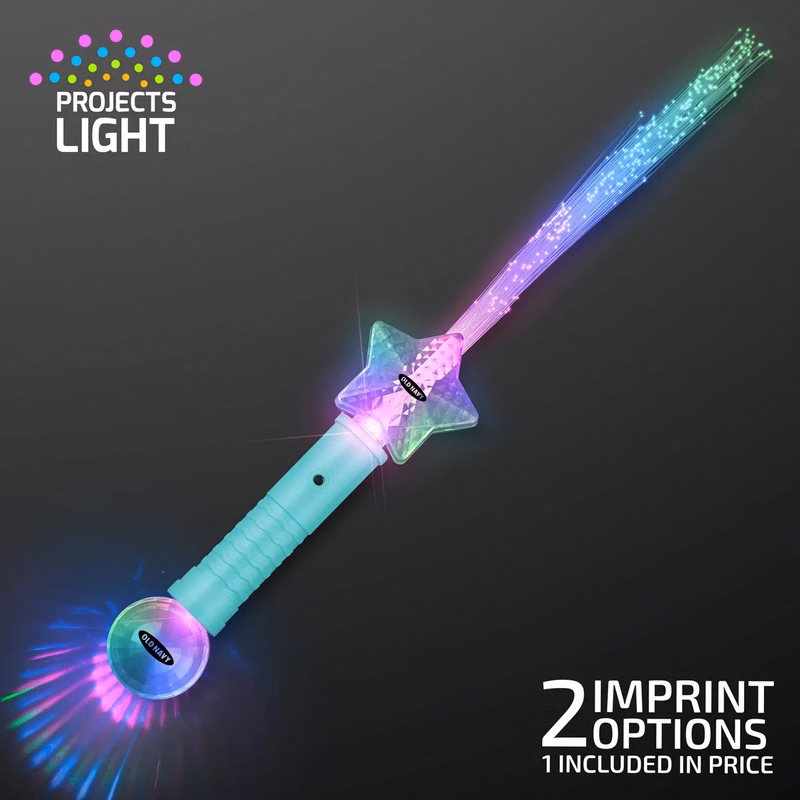 Sparkling Star Wands, Light Projecting
