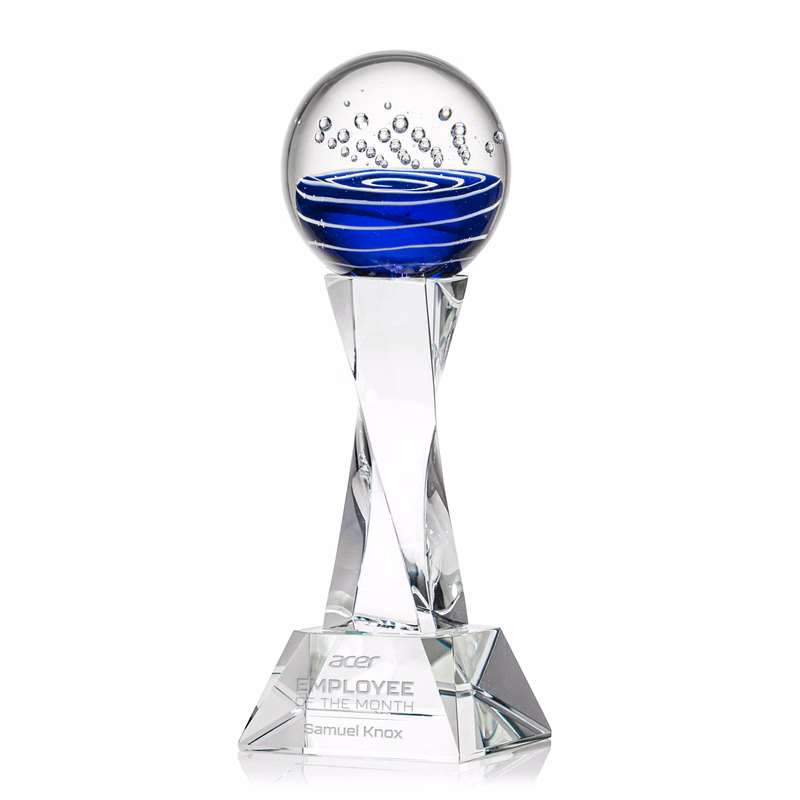 Tranquility Award on Langport Base - Clear