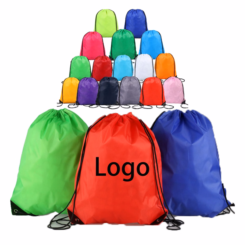 Stylish Polyester String Backpack
