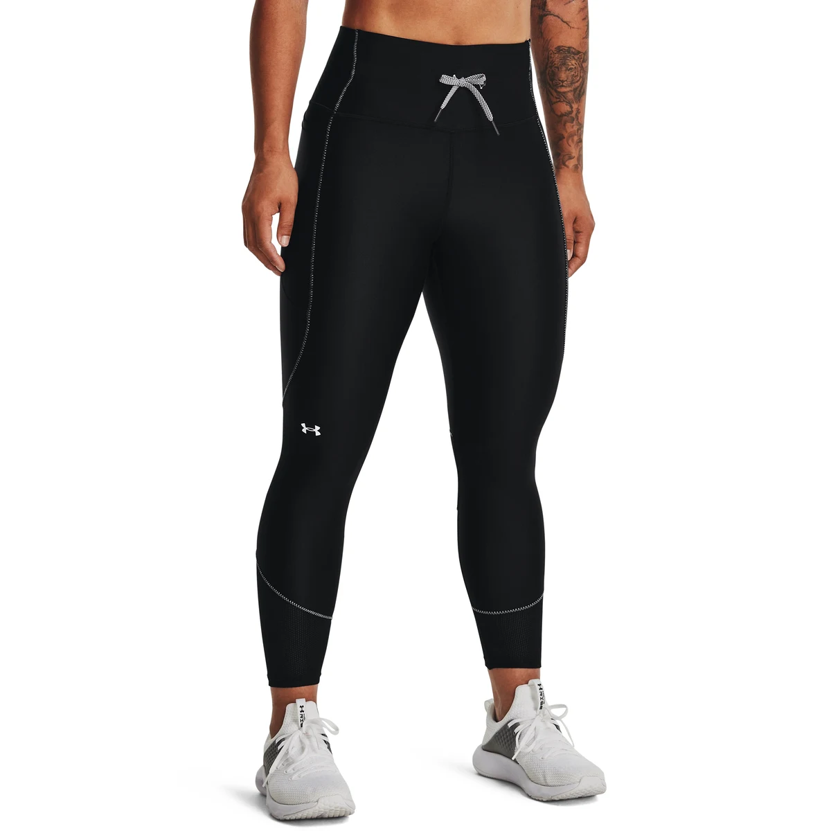 HeatGear No-Slip Waistband Women's Ankle Leggings 1