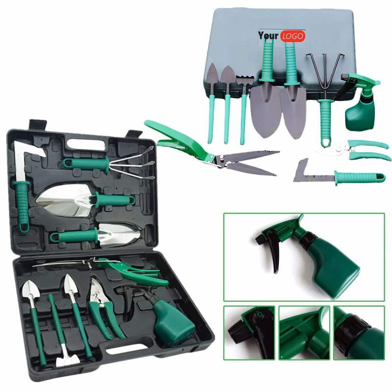 Premium 10-Piece Gardening Tool Set With Storage Box