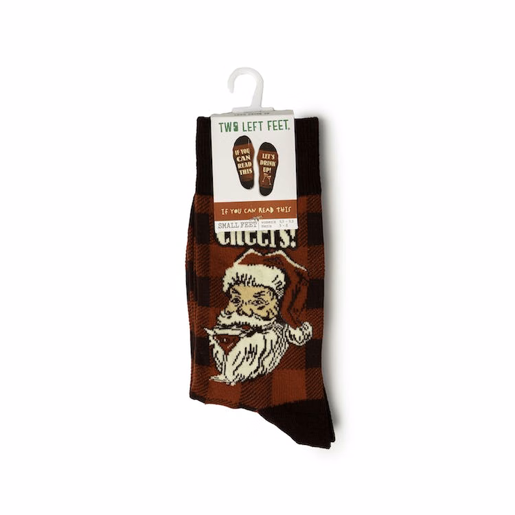 Novelty Christmas Socks - 9 Styles with Sole Messages