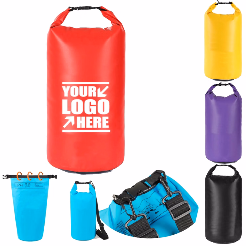 20L PVC Mesh Waterproof Bucket Backpack