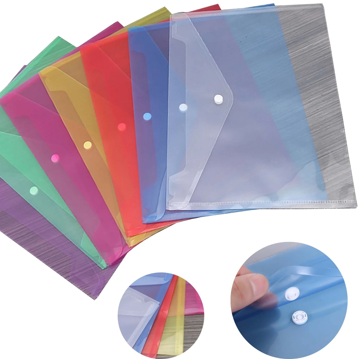 A4 Transparent Document Pouch 1