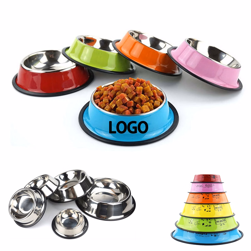 Stainless Steel Non-Slip Pet Food Bowl