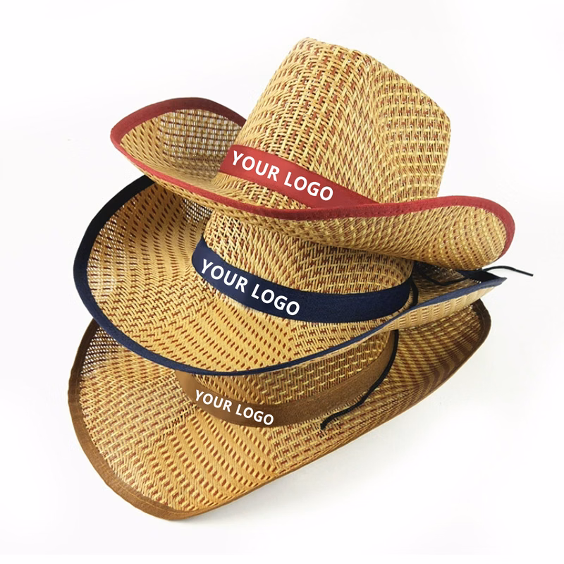 MOQ 30  Cowboy Straw Hat