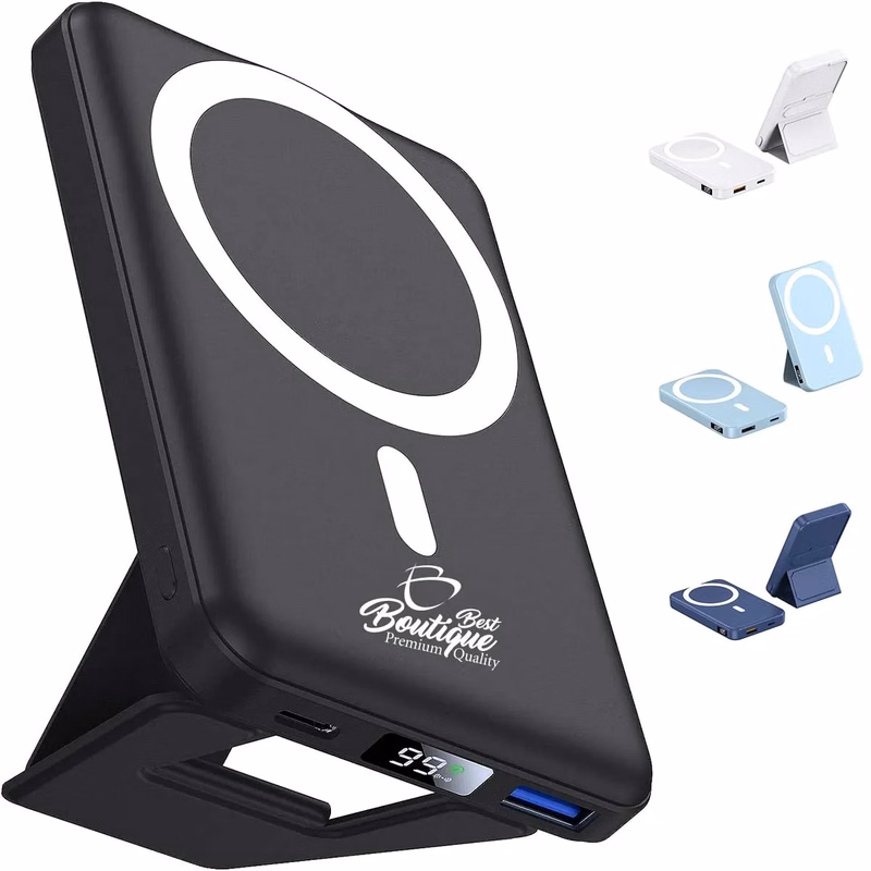 10000mAh Fast Magnetic Foldable Portable Wireless Charger