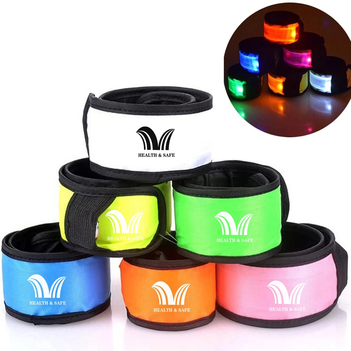 LED Slap Bracelets 1