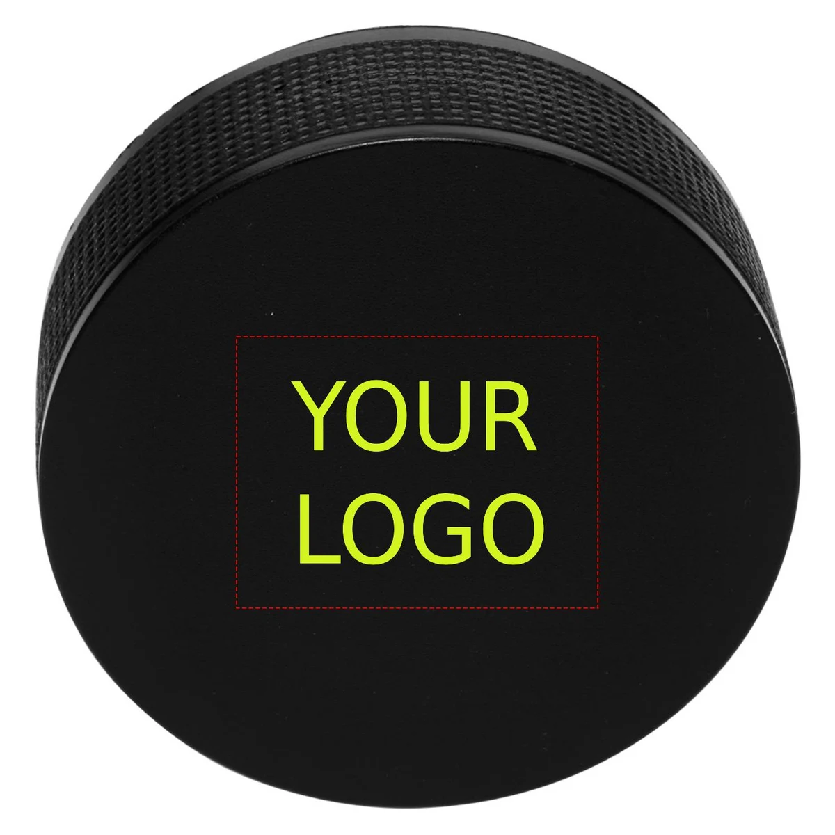 Hockey Puck Stress Relief Ball 1