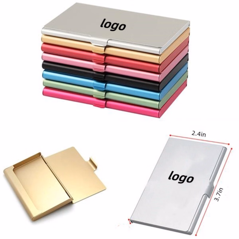 Custom Full color Metal Business Card Holder
