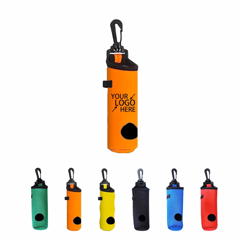 Golf Ball Neoprene Protective Case with Hook