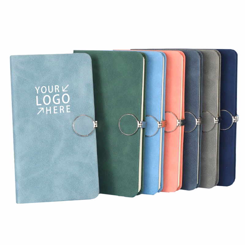 Business Notebook With Magnetic Buckle Closure