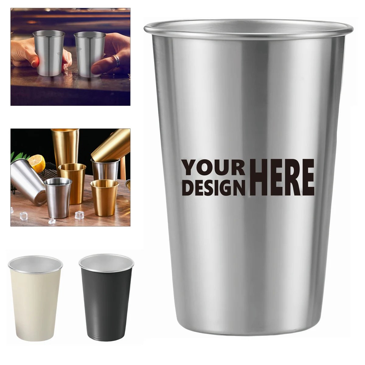 304 Stainless Steel Single-Layer Water Mug 1