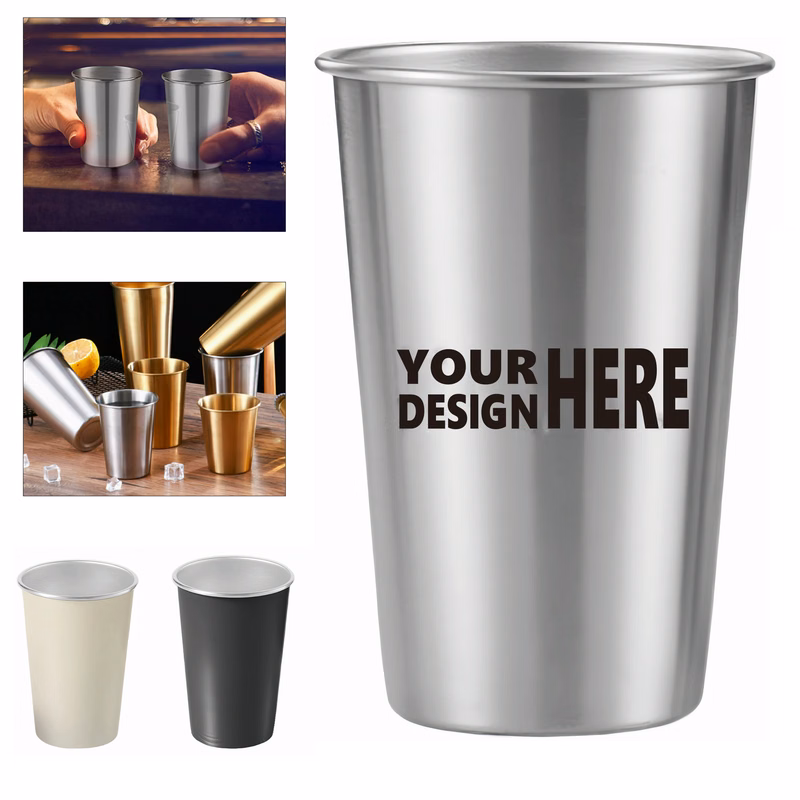 304 Stainless Steel Single-Layer Water Mug