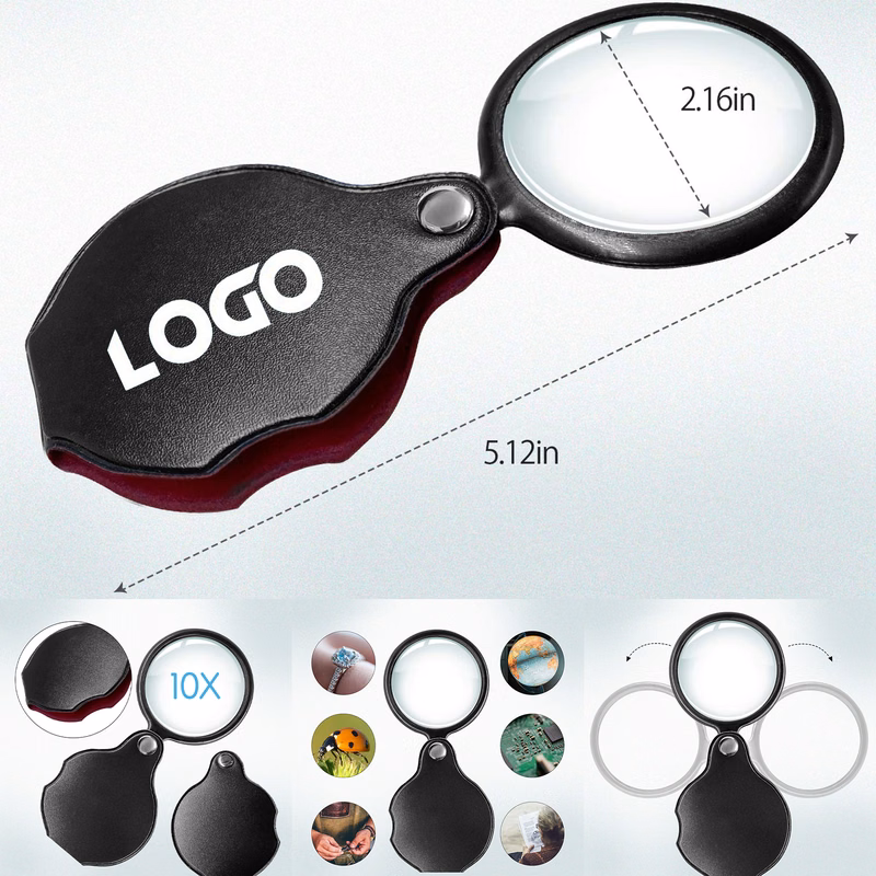 10x Small Pocket Magnify Glass