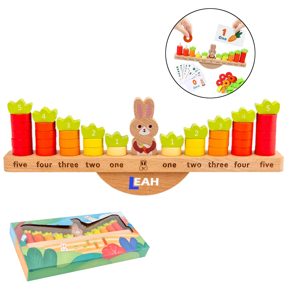 Wooden Balance Game 1