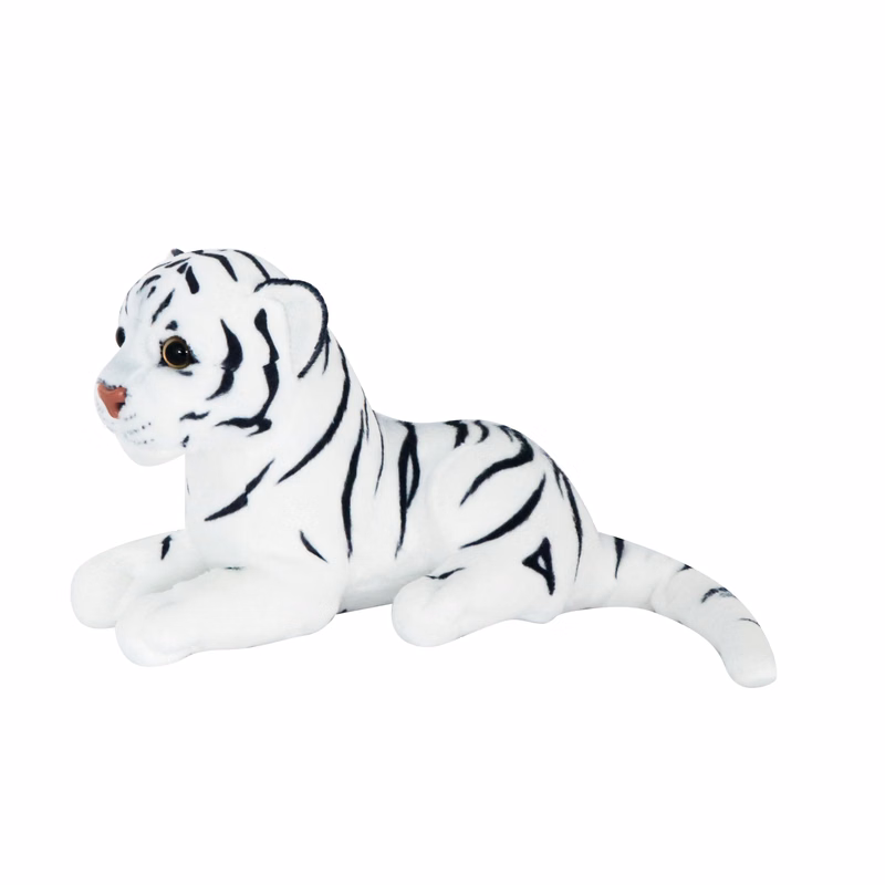Sitting White Tiger