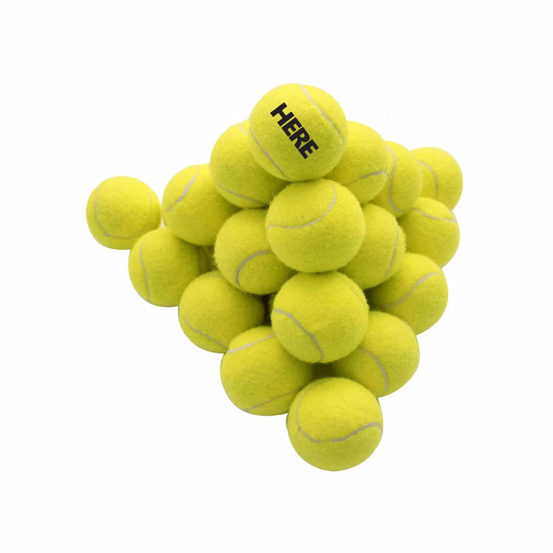 Felt Polyester Rubber Training Tennis Ball