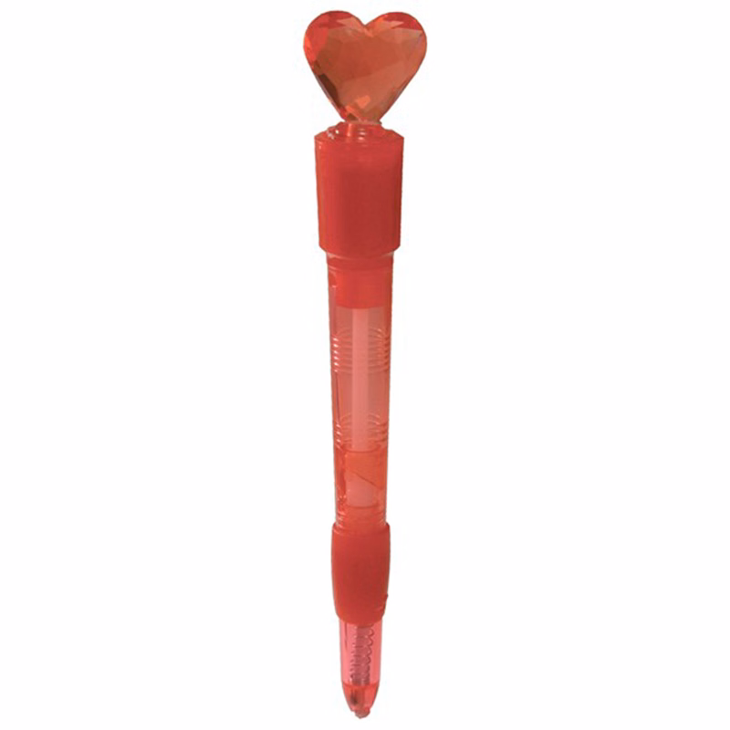 Ballpoint Light Up Heart Pen