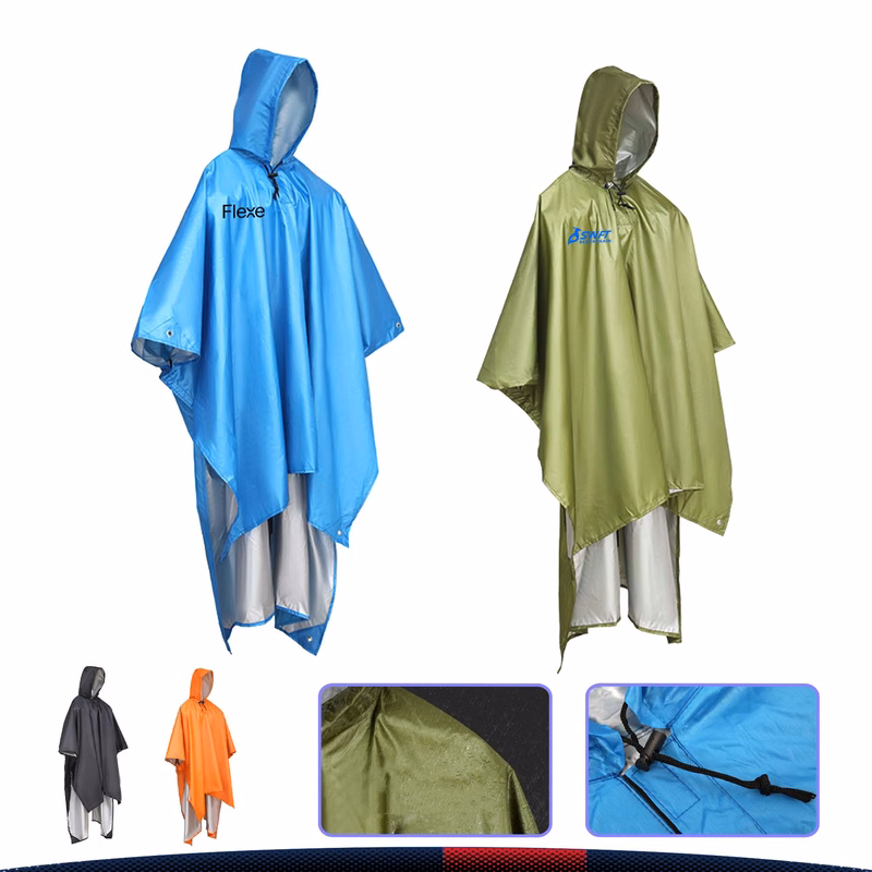 3in1 Raincoat Mat Tent