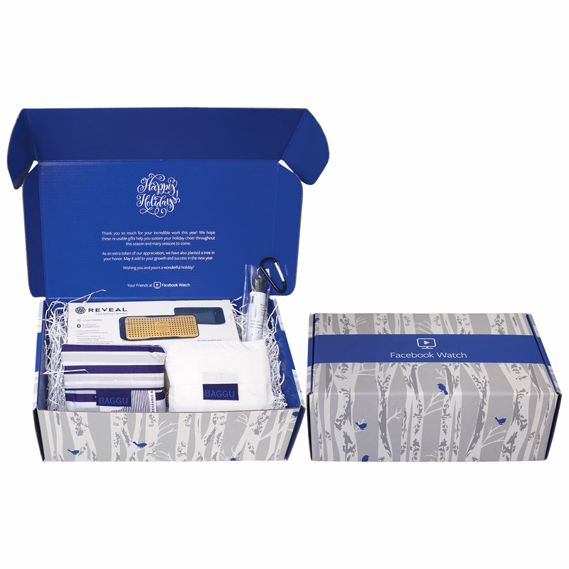 10 3/4" x 6 1/4" x 4" - E-Flute Outside Tuck Box