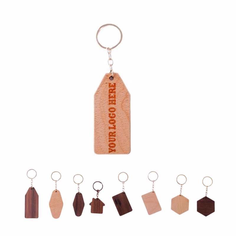 Wooden Key Tag