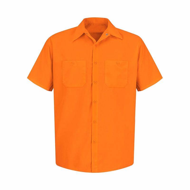 Men's Enhanced Visibility Short Sleeve Work Shirt - SS24