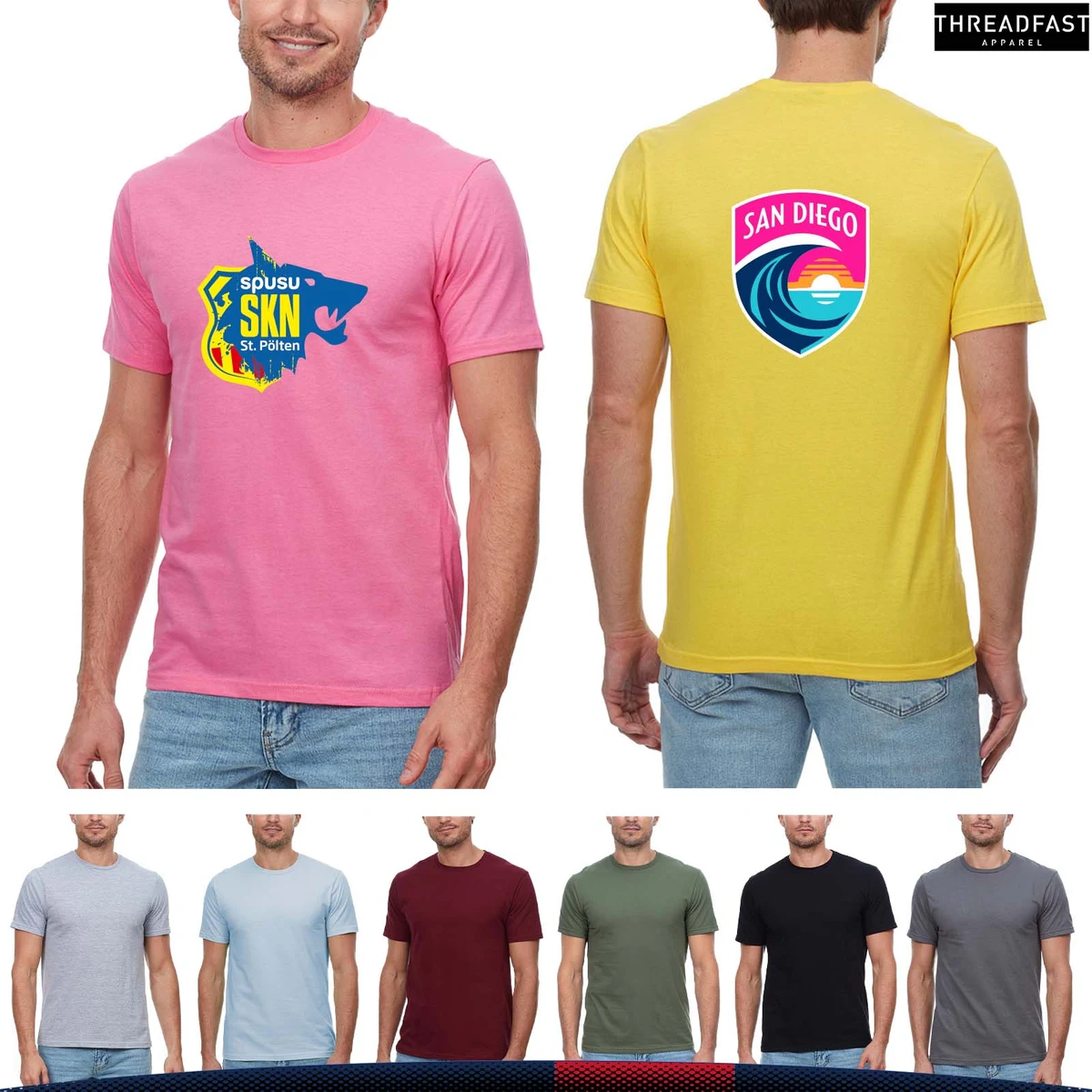 Threadfast Apparel® Unisex Cotton T-Shirt 1
