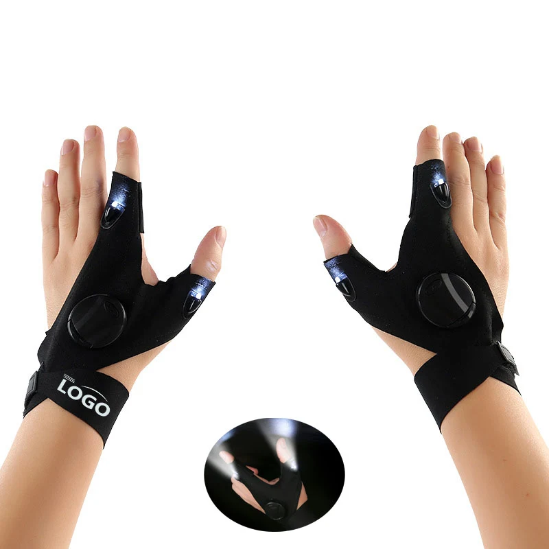 LED Flashlight Glove with Waterproof Elastic Fabric For Night Fishing 1