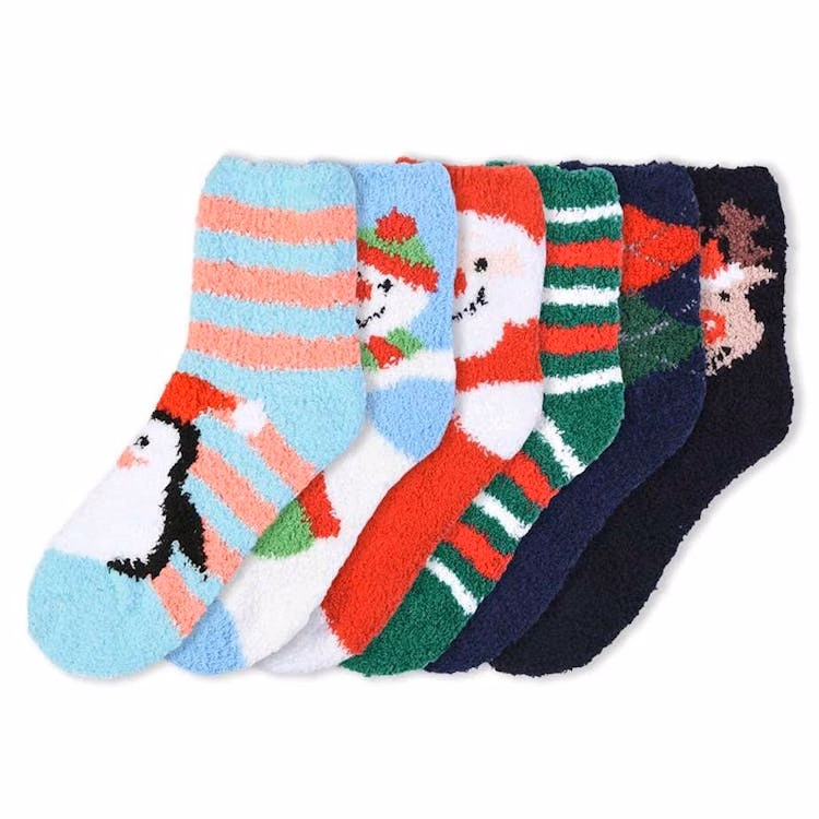 Women's Plush Socks - Christmas Holiday Size 9-11 3-Pack
