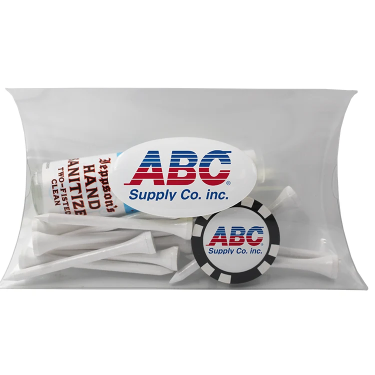 Resin Domed Poker Chip Hand Sanitizer Pillow Pack 1