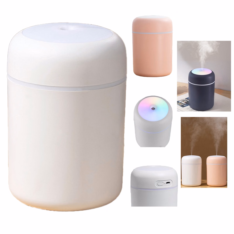 300ml Portable USB Humidifier with LED Night Light