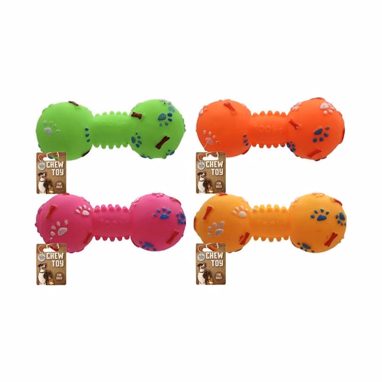 Squeaky Bone Chew Toys - Assorted Colors