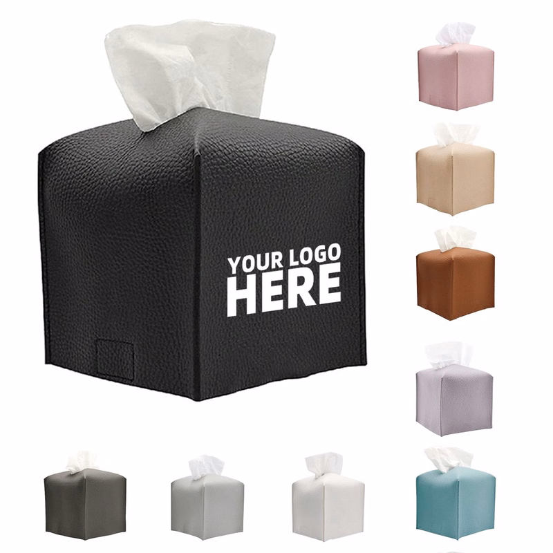 Leather Tissue Box