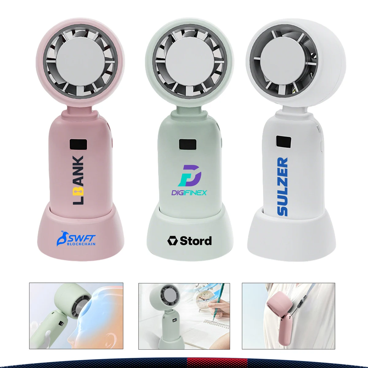 Ventalis High Speed Ice Cooling Handheld Turbo Fan 1